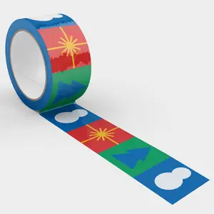 Christmas Holiday Snowman Gift Shipping Tape