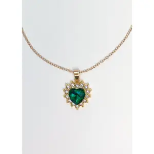 Emerald Gold Pendant