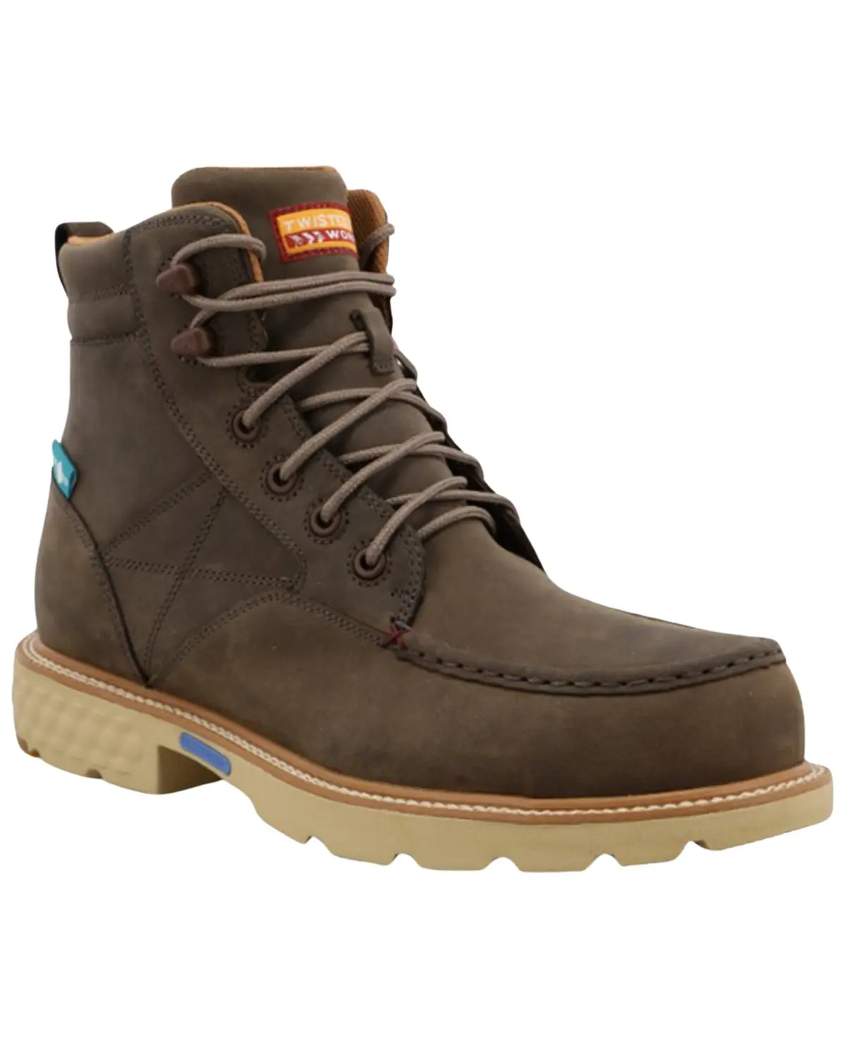 Twisted X Men's Men'S Shitake 6" Lace-Up Waterproof Work Boot - Mxcnw06