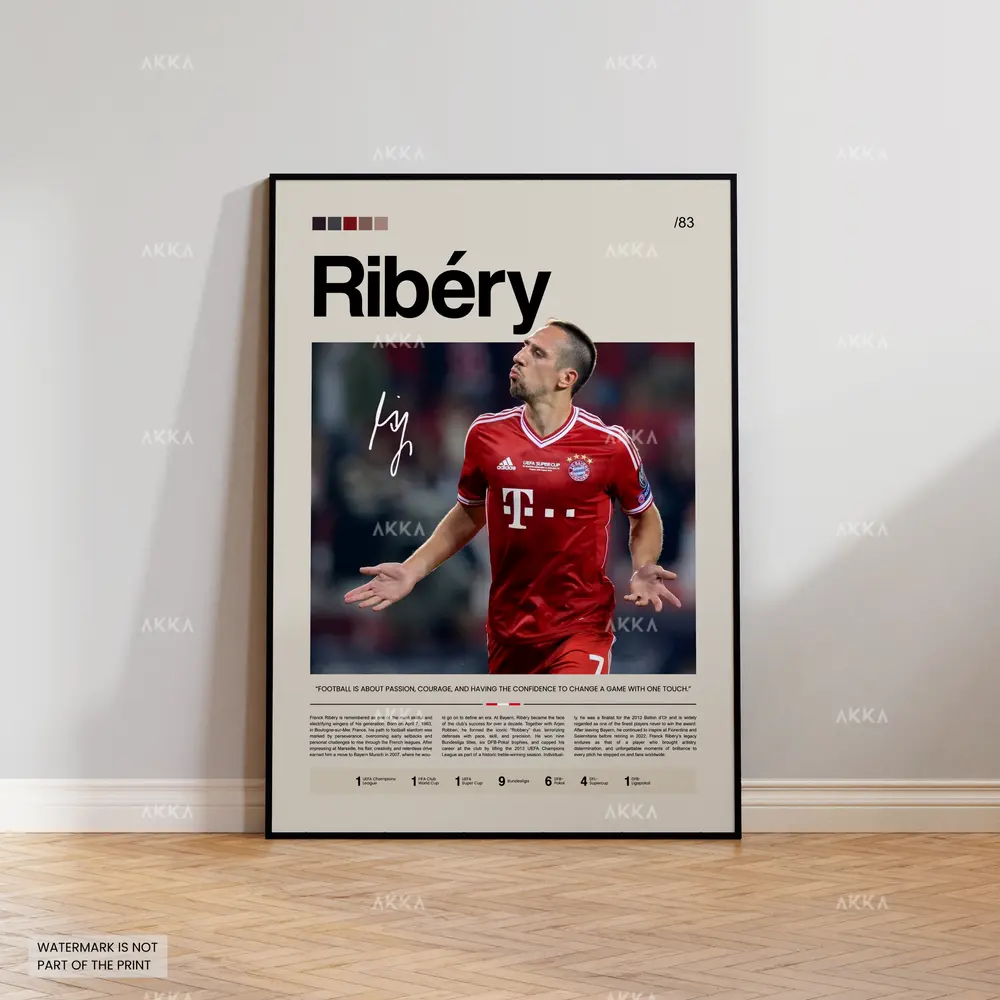 Franck Ribéry - Bayern Munich poster Franck Ribéry - Bayern Munich poster
