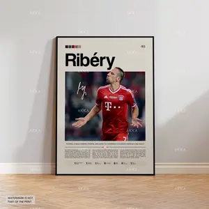 Franck Ribéry - Bayern Munich poster Franck Ribéry - Bayern Munich poster