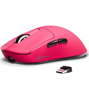 Attack Shark X3  Wireless Mouse, Gaming Mouse comes with anti-slip sticker, PixArt PAW3395 Gaming Sensor, 26000dpi, 650IPS, 49 grams Lightweight Macro Gaming Mouse, Computer Mouse, Gaming Mouse Supports BT/2.4G wireless/wired tri-mode connectivity