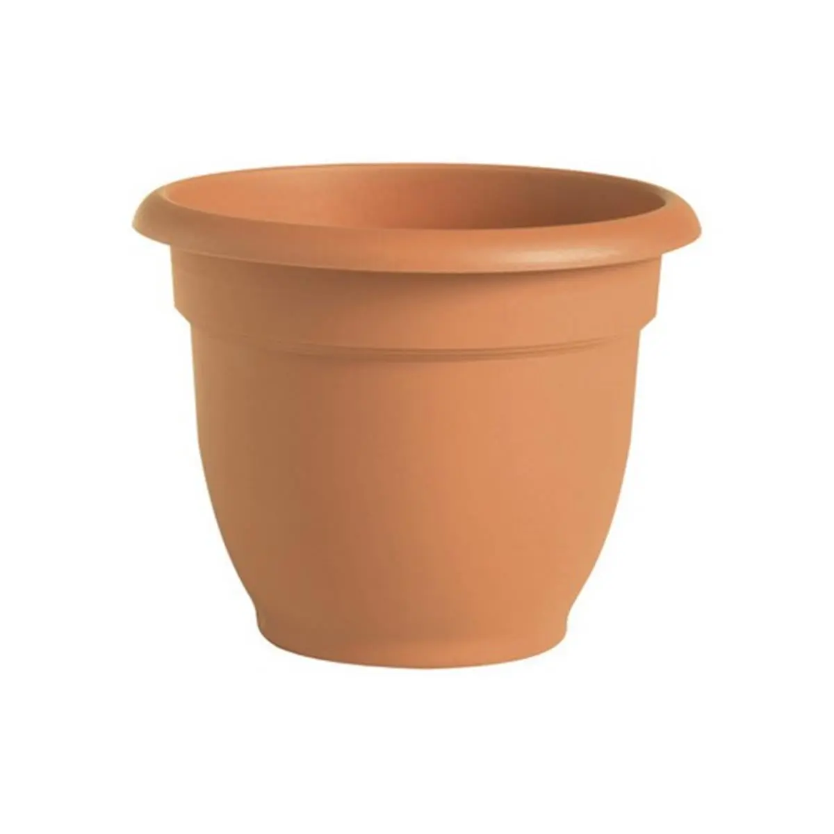 FISKARS 20-56106 6 in. Resin Bell-Shape Ariana Design Flower Pot - Indoor Houseplant Container for Plant Decor, Container Gardening (Flower Pots & Planters)