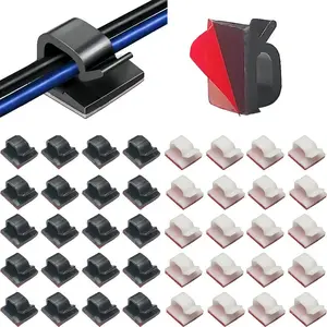 Self-Adhesive Cable Clips: The Ultimate Cable Management Solution for Home & Office!