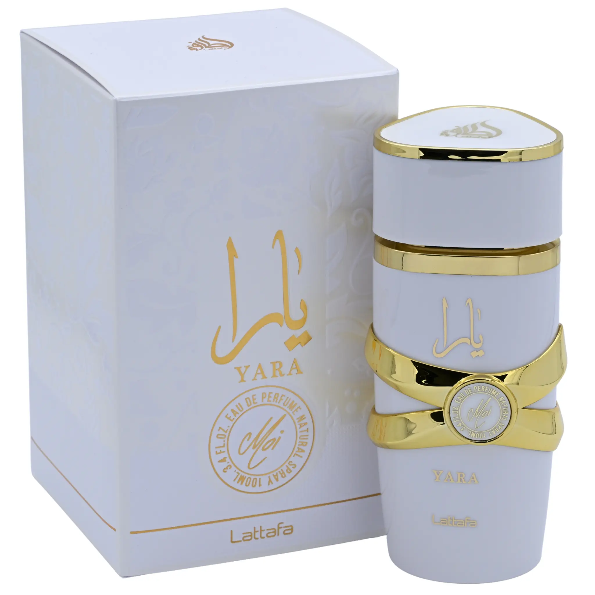 Lattafa Yara Moi EDP for Women, 3.4 fl oz Fragrance with Jasmine, Caramel Amber, Patchouli & Sandalwood Notes, New in Box, Base Notes Patchouli And Sandalwood, Middle Notes Caramel And Amber