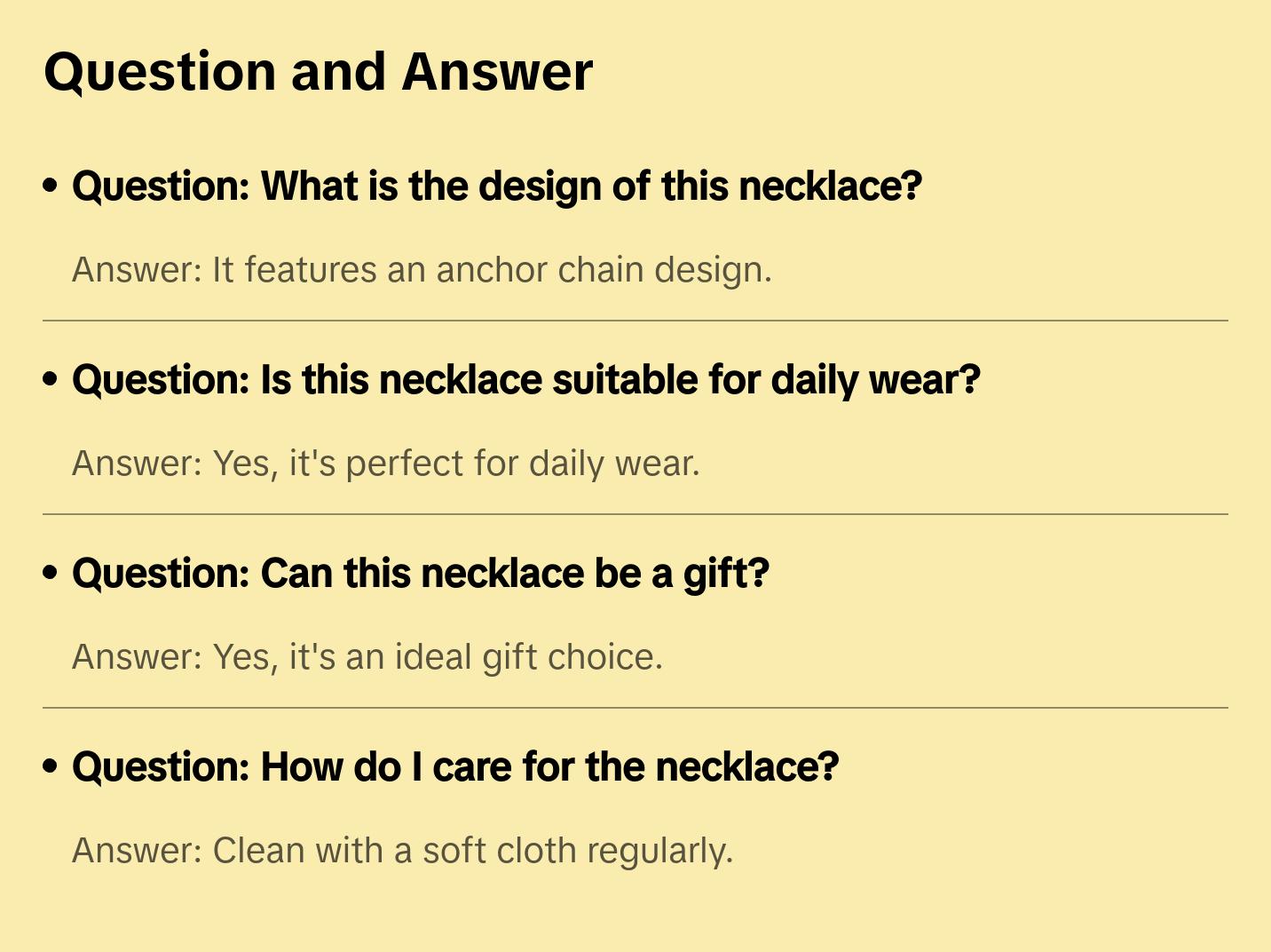 Anchor Chain Necklace