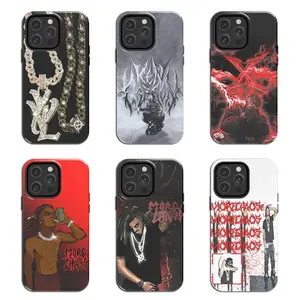 Funny Ken Carson Rapper Acronym Art Hip Hop Aesthetic Heavy Duty Tough Phone Case Shockproof Drop Protection Durable Hard Cover Trendy Gift for iPhone17 ProMax /16/15/14/13/12/11 Plus for Samsung phones, suitable for both men and women,