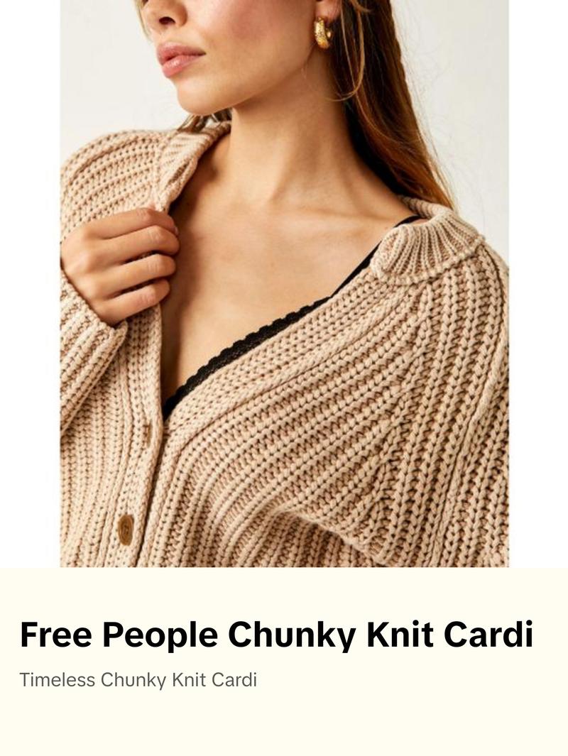 Free People Sweet Nothing Cardi