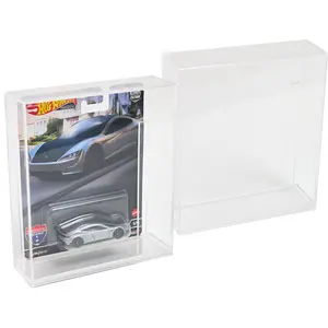 Acrylic Display Case for Hot Wheels Premium Line & Car Culture Die Cast Cars