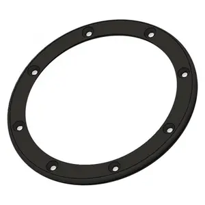 T-H Marine Supplies  4.5 in. Reinforced Cable Boot Ring - Black, Reinforcement