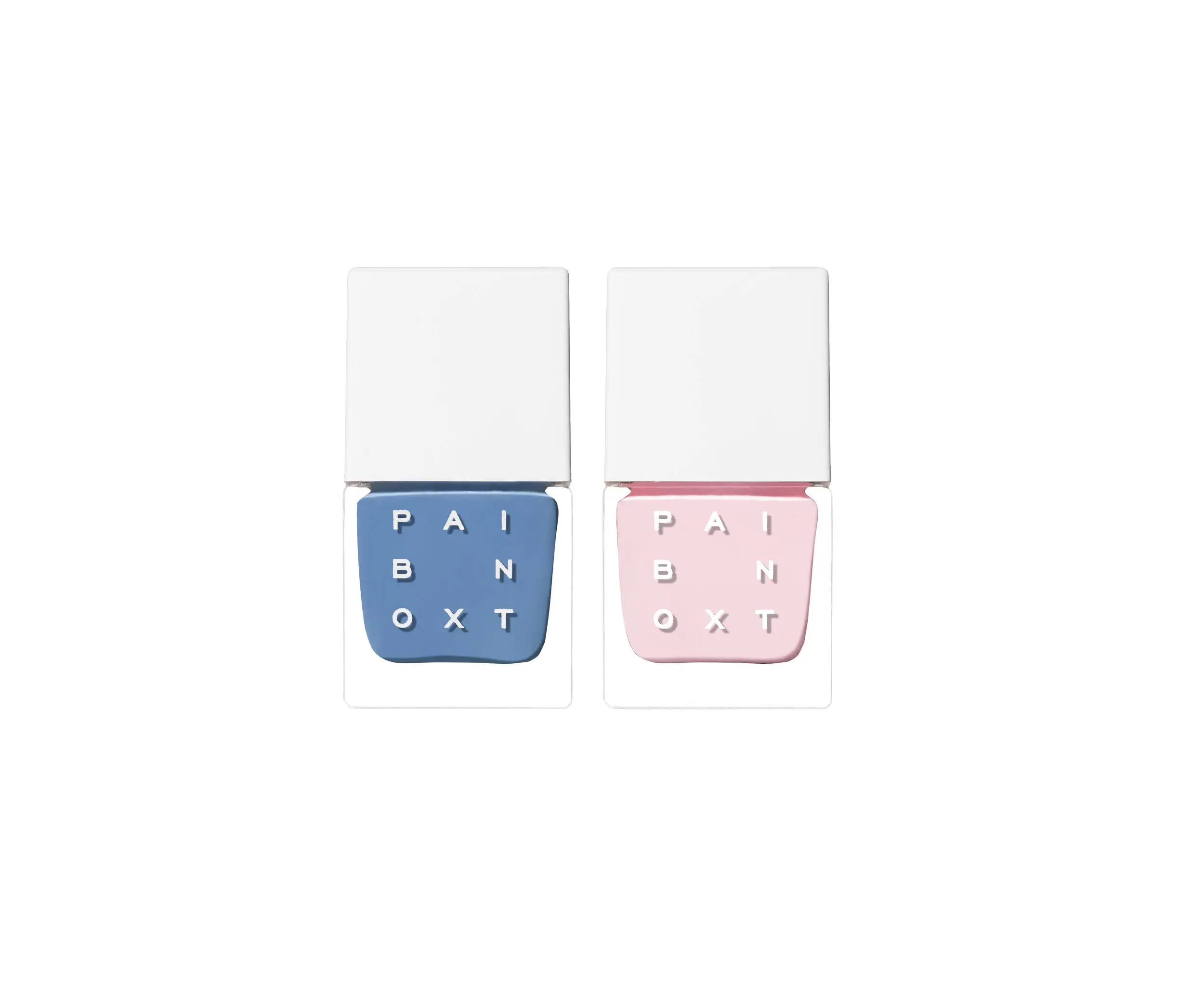 Paintbox Power Couple Vegan & Cruelty-Free Nail Polish Duo  - Like Rain + Like Blush