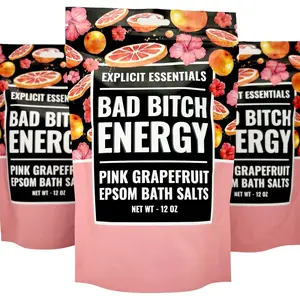 Bad Bitch Energy Bath Salts Body Care Gift Grapefruit