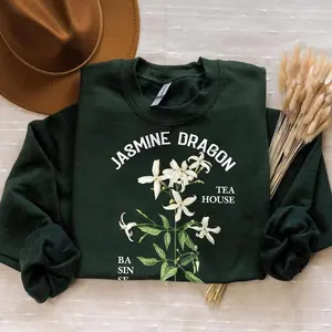 [Sale up to 30%] + [FREE SHIP] Jasmine Dragon Tea House Sweatshirt, Uncle Iroh Sweatshirt, Avatar Shirt, The Last Airbender Shirt, Airbender Cotton Menswear