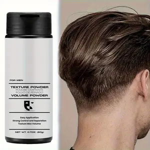 Hair Styling Powder for Men & Women, Nature Lightweight Volumizing Hair Texture Powder for All Hair Types with Matte Finish Non-Greasy Texturizing Powder,20g,1/2pcs