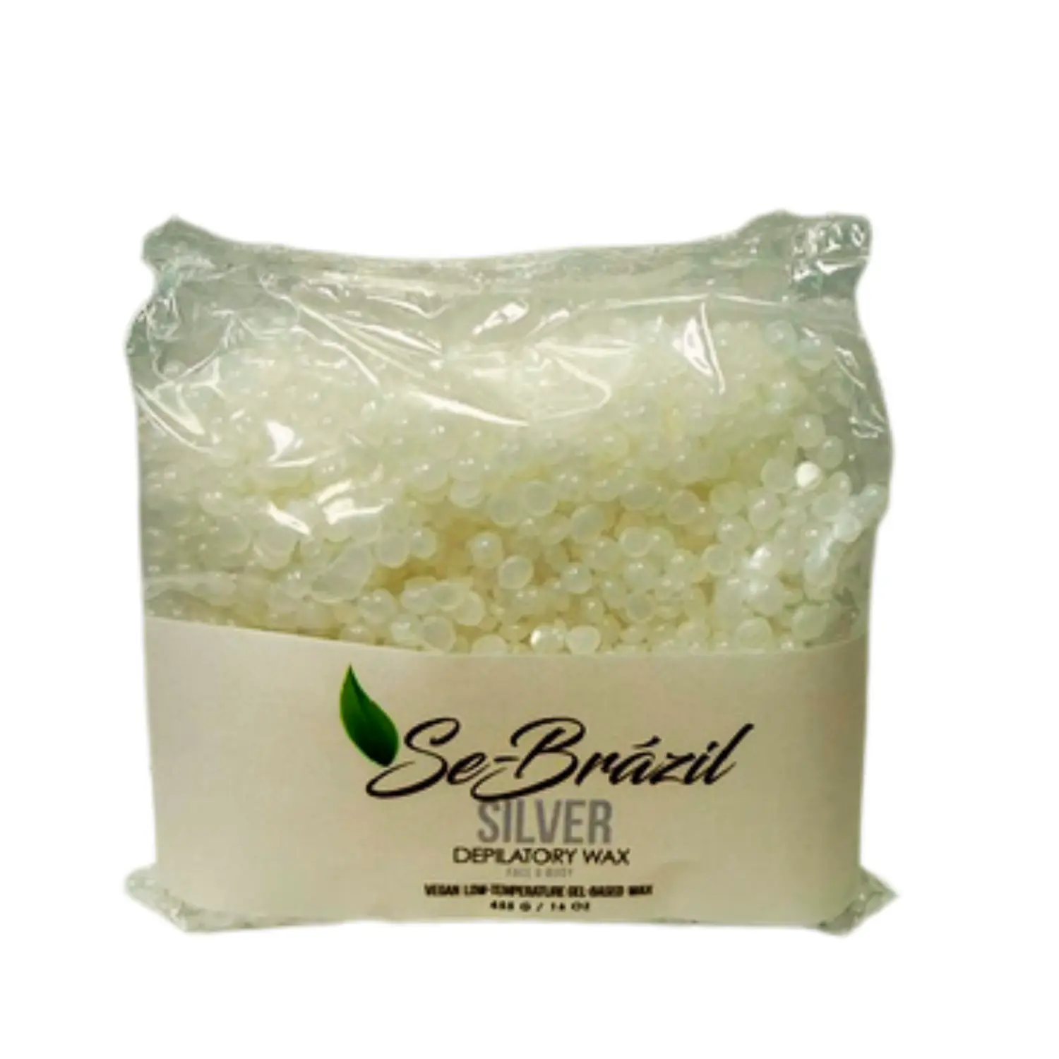 Se-Brazil PRO Silver VEGAN Hard Wax Sample Bag