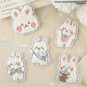 10pcs Colorful Embroidered Patches DIY for Clothes Hats Bags, Vintage Sew-on Badges for Repair or Decoration