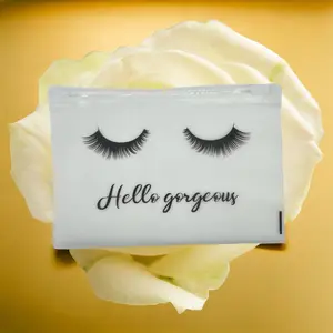 Hello Gorgeous Makeup Pouch led makeupbag aesthetic