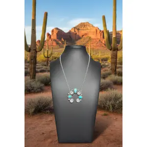 Southwest Sparkle Naja Style Necklace (see description)