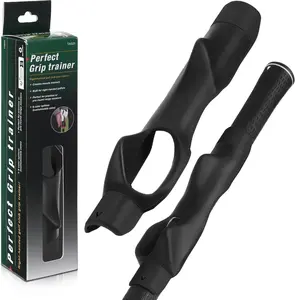 #SummerVibes Golf Grip Trainer Right-Handed Golf Club Grip Trainer Attachment, Corrects Hand Positioning, Builds Muscle Memory, Fits Standard Golf Club Grips (Driver to Wedge) for Practice, Pre-Round Warm-Up cart cam