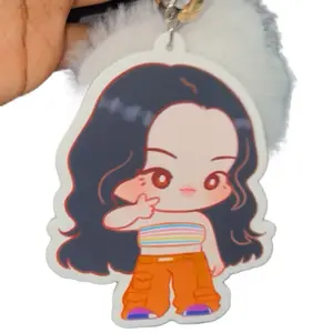 OVERSIZED It-ji Bag Charms and Kitty Paw Key Chain Bundle