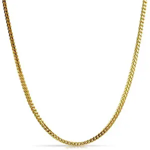 Franco Chain 2.5MM Gold Stainless Steel