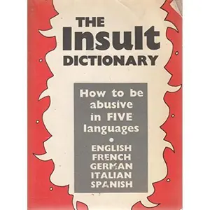 USED-Insult Dictionary by Anon (wisely) (Paperback)