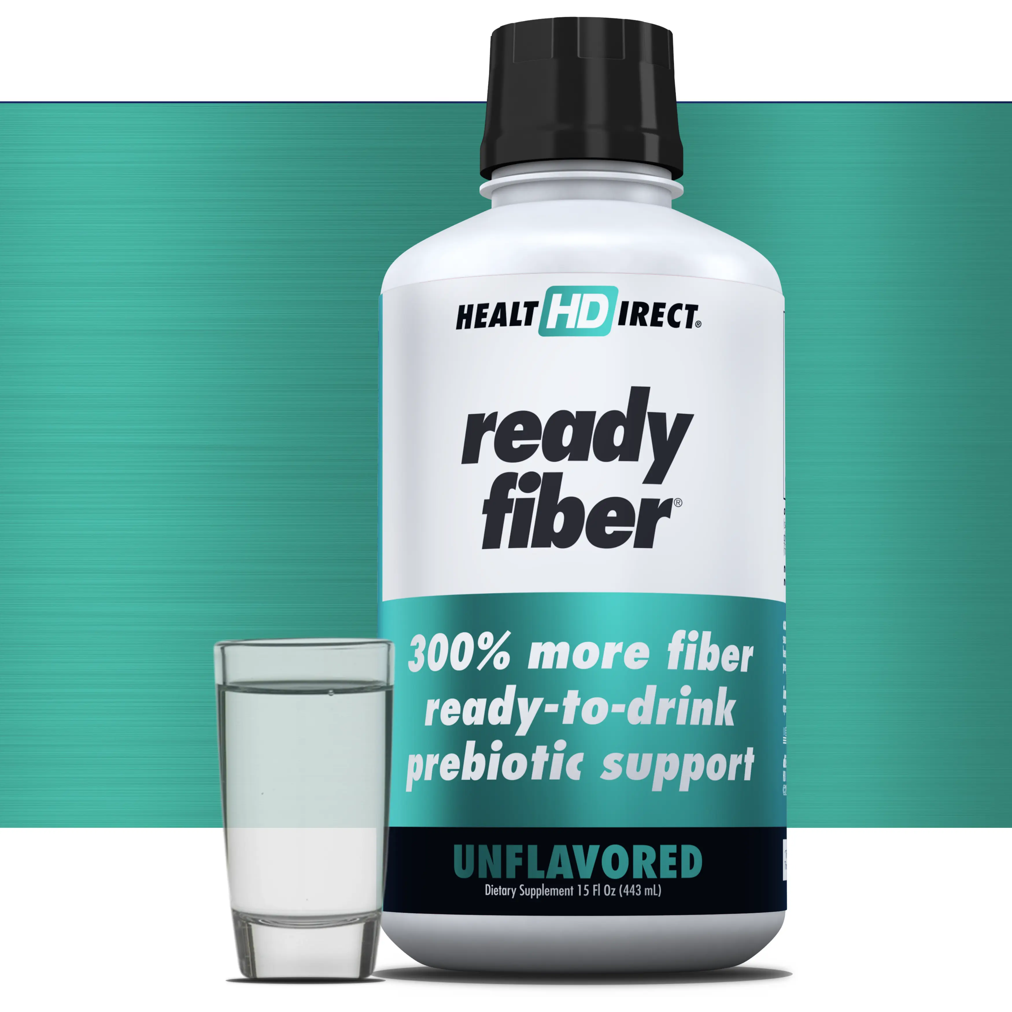 HEALTH DIRECT Ready Fiber Prebiotic Liquid Fiber, Unflavored, 15 Fl Oz