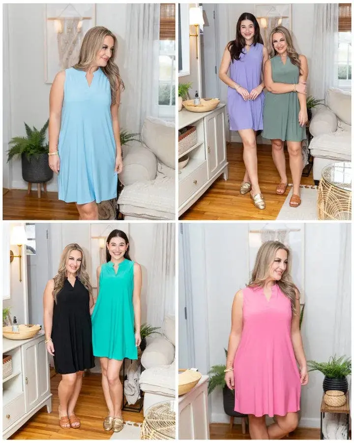 The Liz Solid Dress
