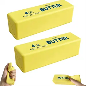 Butter Squishy Toy, Cream Stick Soft Scented Fidget Toy, Stress Relief Gift for All Ages, Summervibes Party & Birthday Present