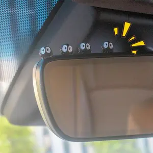 20 Pcs Cute Soot Sprite Car Decor Rearview Mirror Accessories - Cute Decor for Car Home and Office Gifts