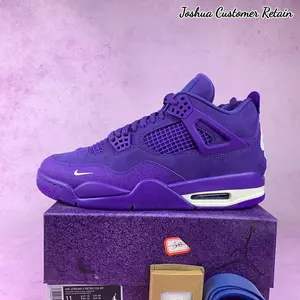 Retro OG SP Purple brick fashionable Classic sports shoes Outdoor running shoes Comfortable basketball shoes