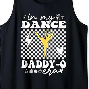Groovy In My Dance Daddy O Era Matching Family Tank Top