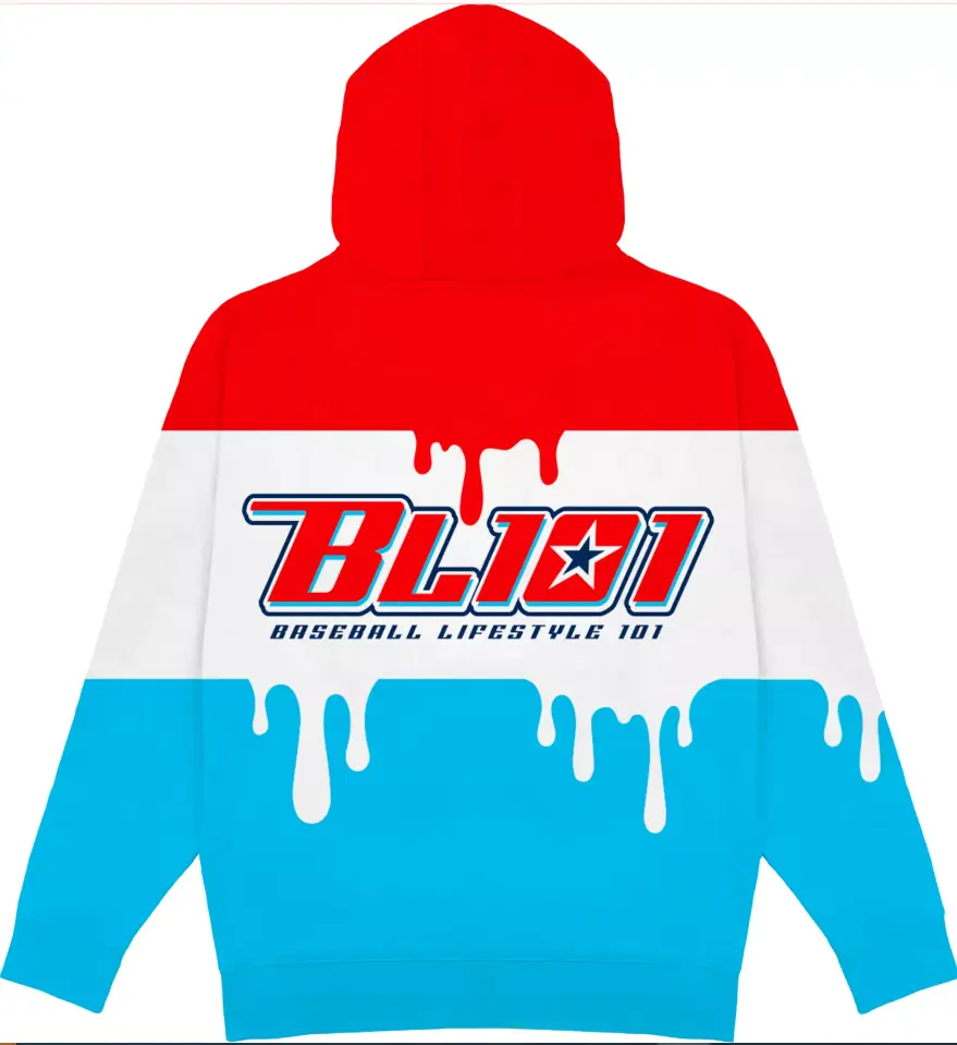 Baseball Lifestyle 101 Freeze Pop Hoodie, Cozy Baseball Streetwear Pullover, Youth & Adult
