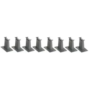 Bachmann  Ho Tall Pier Set - 8 Pcs
