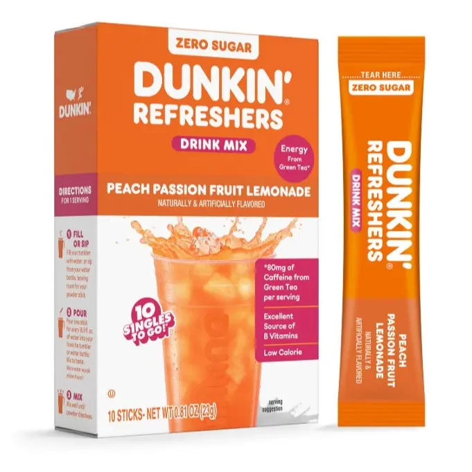 Peach Passionfruit Lemonade