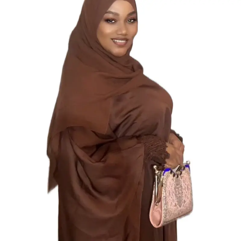 HijabiCool •Butterfly Jilbab: Modest wear / Muslim women •Jilbab •Includes hijab , stylish cut. Muslim buttercream elegant design
