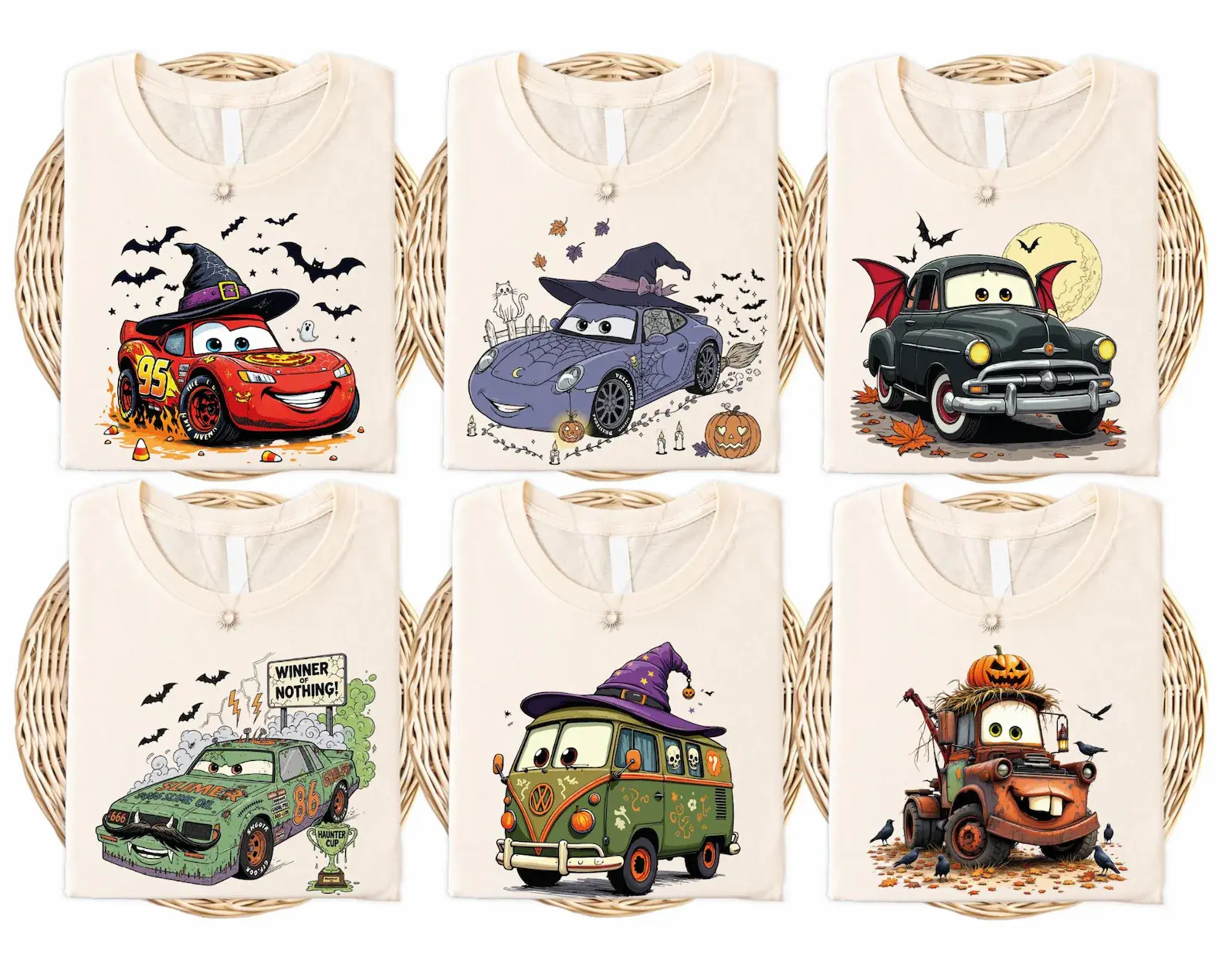 Cars Halloween Shirt, Spooky Lightening McQueen Tee, Haunted Tow Mater, Halloween Shirt