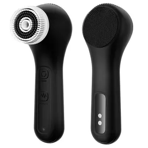 New Multi-Functional Silicone Face Cleanser Brush Vibrating Massage Pore Cleaning Rechargeable Face Cleanser