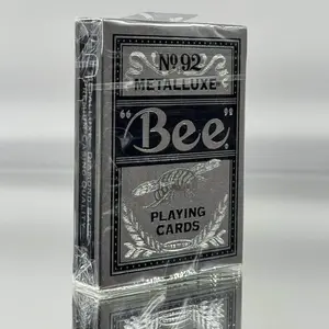 Bee Silver Metalluxe Playing Cards – Limited Edition (2,800 Decks)