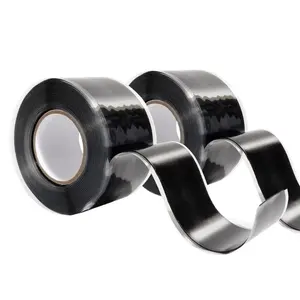 YITAP 2 Rolls Silicone Grip Tape, Self-Adhesive Handle Protection, Racket Protector, Suitable for Fishing Rackets and Rods, Adhesive-Free and Durable Design