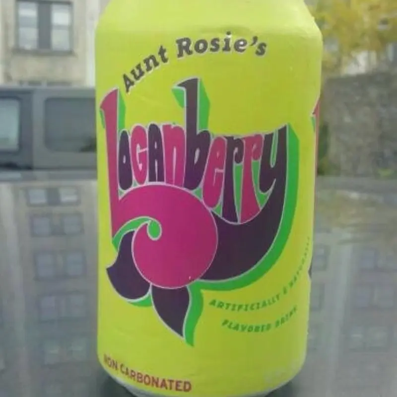 Aunt Rosie’s Logenberry 12pk Cans Non Carbonated 12 fl oz Cans Naturally & Artificially Flavored Drink