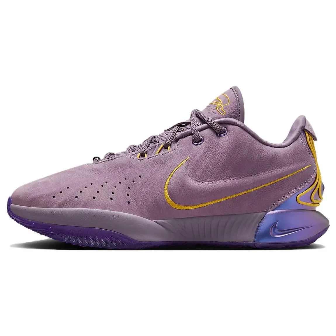 Nike Lebron 21 Ep Purple Rain' Low Top Basketball Shoes Men's FV2346-500