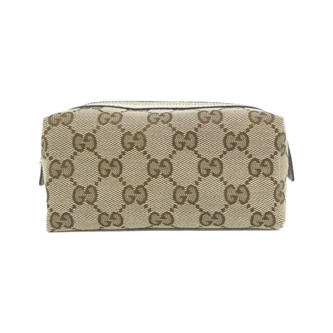 Pre-owned GUCCI Canvas Small Leather Goods GG Pouch
