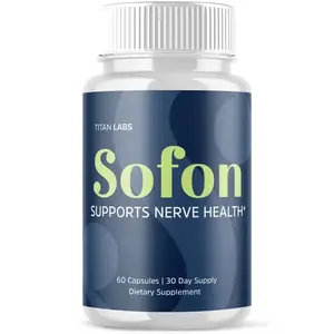 Sofon Nootropic All Natural Super Nerve Support Supplement 60 Capsules 1 Pack