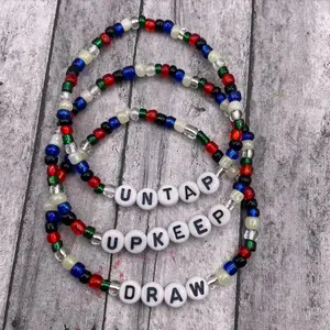 Beginning Phase Seed Bead Friendship Bracelet Trio