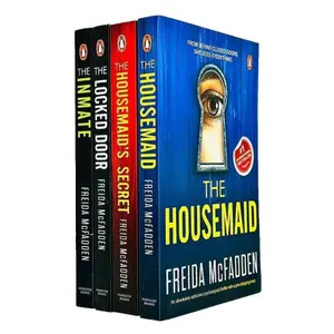 The Housemaid 4 Book Set by Freida McFadden | Thriller Collection (Housemaid's, Secret, Watching, Wedding) paperback