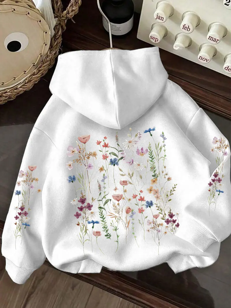 トップス BY. FLOWER SWEATSHIRT BIBIY hibiscus sweatshirt - TikTok Shop
