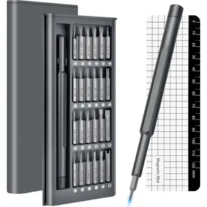 25-in-1 Mini Precision  Set: Stocking Stuffers for Men Small Torx Bit Tool Set for Men, Torque Repair Tool Kit for Electronics Macbook Watch Eyeglass Ring Doorbell,Birthday Gifts