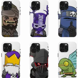 Castle Crashers phone case compatible with iphone 17/16/15/14/13/12/11 Pro Max/ Plus Great for Friends and famlily 5lS JA3