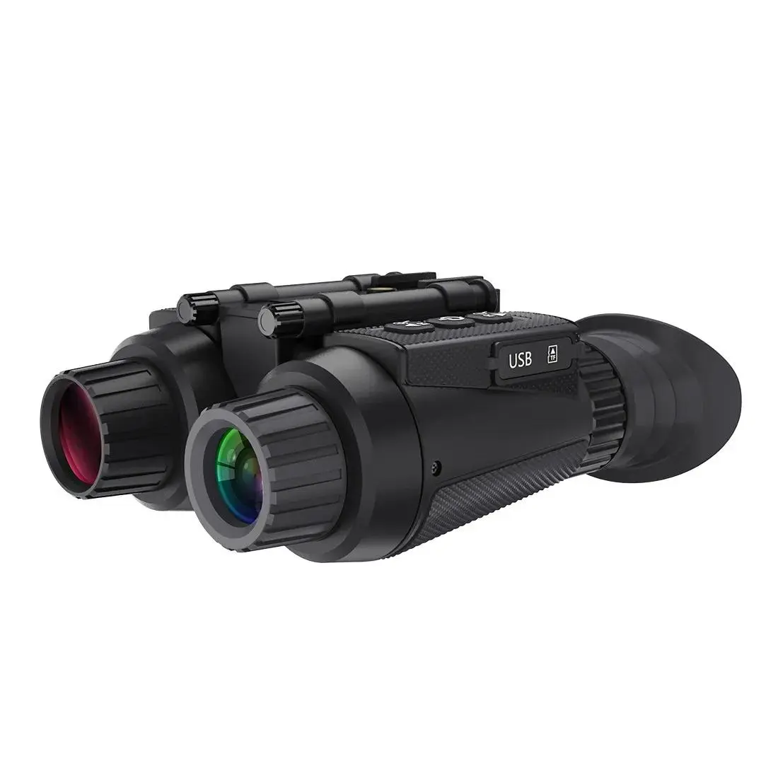 NV8300 3D Digital Night Vision Binoculars with Infrared, HD Dual Screen Night Vision Goggles with 7X Magnification & 8X Zoom for Camping, Wildlife Observation & Night Exploration